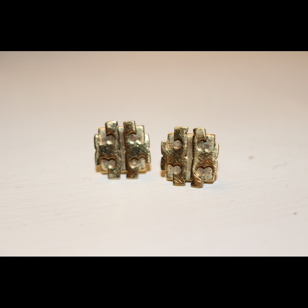 Tory Burch Logo Earrings